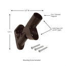 Bracket, Bronze, 2 Position, Cast Iron