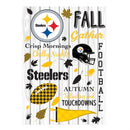 Pittsburgh Steelers, Moire Flag, House Size, Fall Seasonal