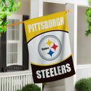 Pittsburgh Steelers Suede Flag, House