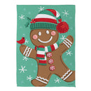 Christmas Icons Reversible Suede House Flag