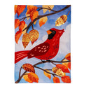 Cardinal in Fall Tree Applique Garden Flag