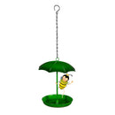 Pollinator Garden Bird Feeder, Metal Jolly Bug, Asst of 3