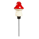 All-In-One Ceramic Fruit Fly/Fungus Gnat Trap with Watering Globe Gift Set, Mushroom