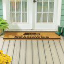 Seattle Seahawks Extra Large One Color Coir Mat, 60"x24"
