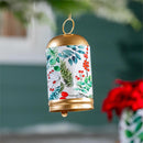VivaStyle Garden Bell, Printed Bell, Festive Foliage, 10"H