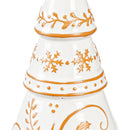 Christmas Tree Ceramic Hanging Bell, Asst of 2