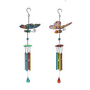 Pollinator Garden Wind Chime, Rainbow Butterfly, Asst of 2