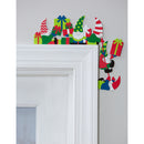 Metal Door Frame Décor, Gnome