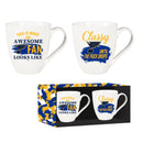 Ceramic Cup o' Java 17oz Gift Set, St Louis Blues