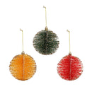 4" Round Bottlebrush Ornament