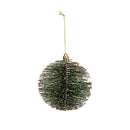 4" Round Bottlebrush Ornament