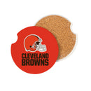 Cleveland Browns Car Coaster Set, 2pc
