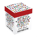 Christmas Vacation Wine Glass Stemless Glass, It's Fine, 17oz, Gift Box