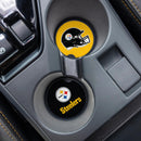 Pittsburgh Steelers Car Coaster Set, 2pc