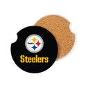 Pittsburgh Steelers Car Coaster Set, 2pc