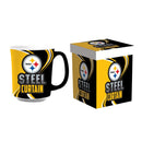 Pittsburgh Steelers, 14oz Ceramic with Matching Box
