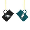 Philadelphia Eagles Ceramic Mini Stein, 3oz, set of 2
