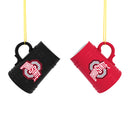 Ohio State University Ceramic Mini Stein, 3oz, set of 2