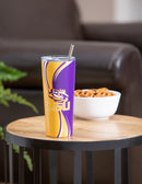 Stainless Steel Tumbler, 20oz, Louisiana State University