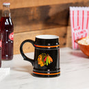 Chicago Blackhawks Ceramic Stein Cup, 24oz