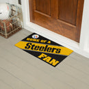 Pittsburgh Steelers, PVC Mat COLOR, Home of a Fan