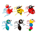 Pollinator Garden Plant Support & Accessories, Jolly Bug Pot Hugger, Set of 24