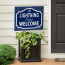 Tampa Bay Lightning Yard Sign, "Fans Welcome"
