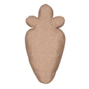 Carrot Shaped Pillow, 20"H