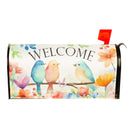 Bird Talk Mailbox Cover