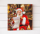 LED Canvas Wall Décor, Santa