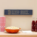 Boston Red Sox Engraved Wood Sign, 3.5" x 18"