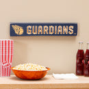 Cleveland Guardians Engraved Wood Sign, 3.5" x 18"