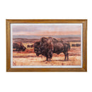 Bison Wooden Wall Décor, 23.5"H x 36"L