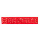 North Carolina State University Engraved Wood Sign, 3.5" x 18"