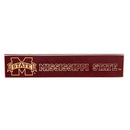 Mississippi State University Engraved Wood Sign, 3.5" x 18"