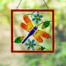 Pollinator Garden Indoor Wall Decor, Metal with Chain, Garden Friend, Asst of 2