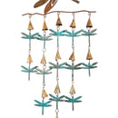 Pollinator Garden Mobile, Dragonfly Metal Outdoor Hanging Mobile