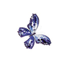 Purple Butterfly Metal Wall Decor, Set of 2