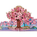 Cherry Blossom Tree Paper Pop Up Card
