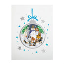 Christmas Dogs Paper Pop Up Card