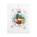 Winter Gardener Paper Pop Up Card