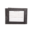 Slim Card Holder with RFID Blocking, University of Colorado, Black