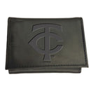 Minnesota Twins Tri-Fold Wallet Black