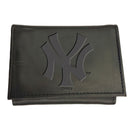 New York Yankees Tri-Fold Wallet Black
