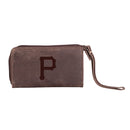 Pittsburgh Pirates Wristlet Wallet Brown