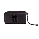 San Diego Padres Wristlet Wallet Black