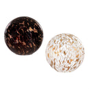 10" LED Art Glass Gazing Ball, Cheena