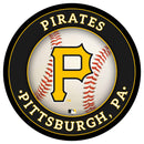Pittsburgh Pirates Baseball Large Round Edgelite LED Decor
