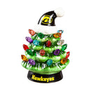 4" Mini LED Tabletop Christmas Tree, University of Iowa,8led980mt