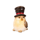 5.75" Ceramic Christmas Bird Table Decor